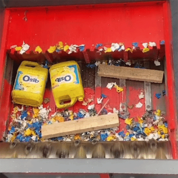 trituradora de un solo eje