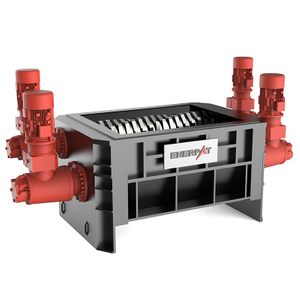 Trituradora de cuatro ejes 