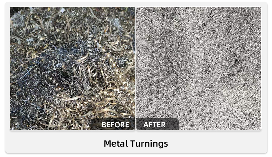 trituradora de un solo eje