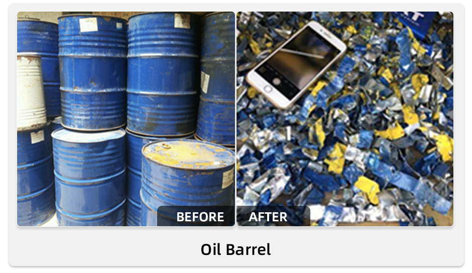 trituradora de doble eje