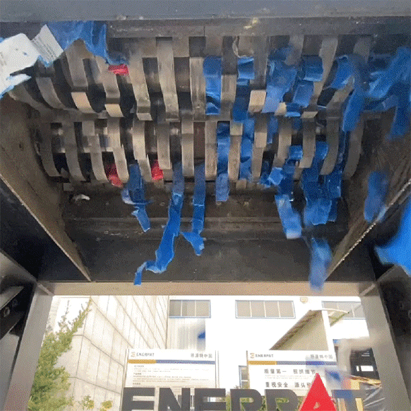 trituradora de doble eje