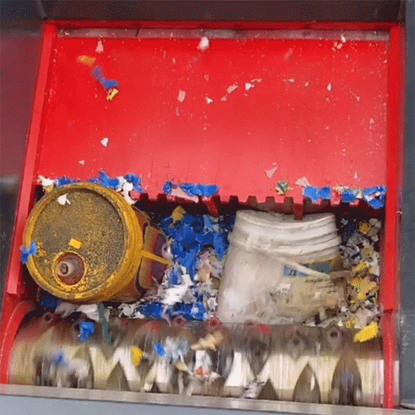 trituradora de un solo eje