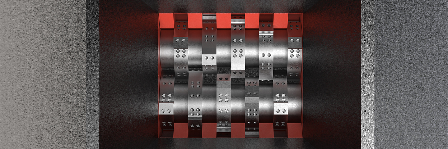 ENERPAT M&aacute;quina trituradora de acero de doble eje MSB-H2200 a la venta