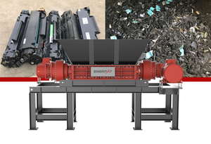 ENERPAT Máquina trituradora de metales industrial de doble eje MSB-E1600