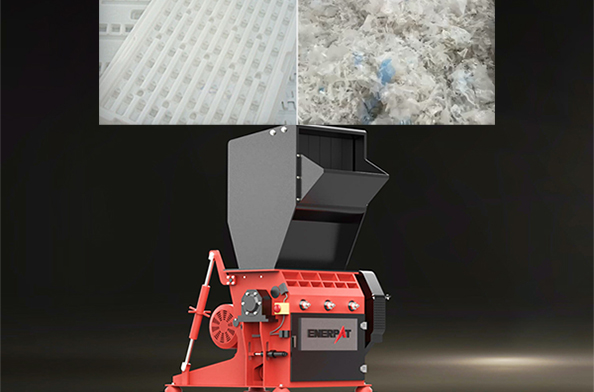 ENERPAT Granuladora trituradora de plástico GM-800S: un salvador para los problemas de residuos de la empresa de transporte del Reino Unido