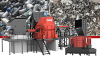 ENERPAT Trituradora de chatarra con molino de martillos para carrocerías y electrodomésticos