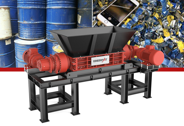 ENERPAT MSB-E1500 Trituradora de doble eje para metal