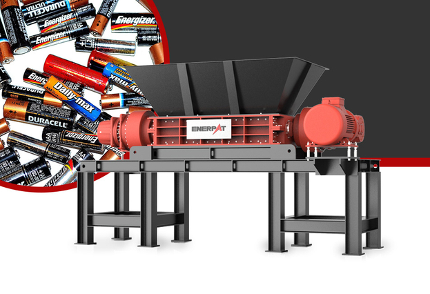 Máquina de reciclaje de baterías de litio