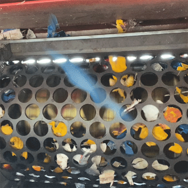 trituradora de un solo eje