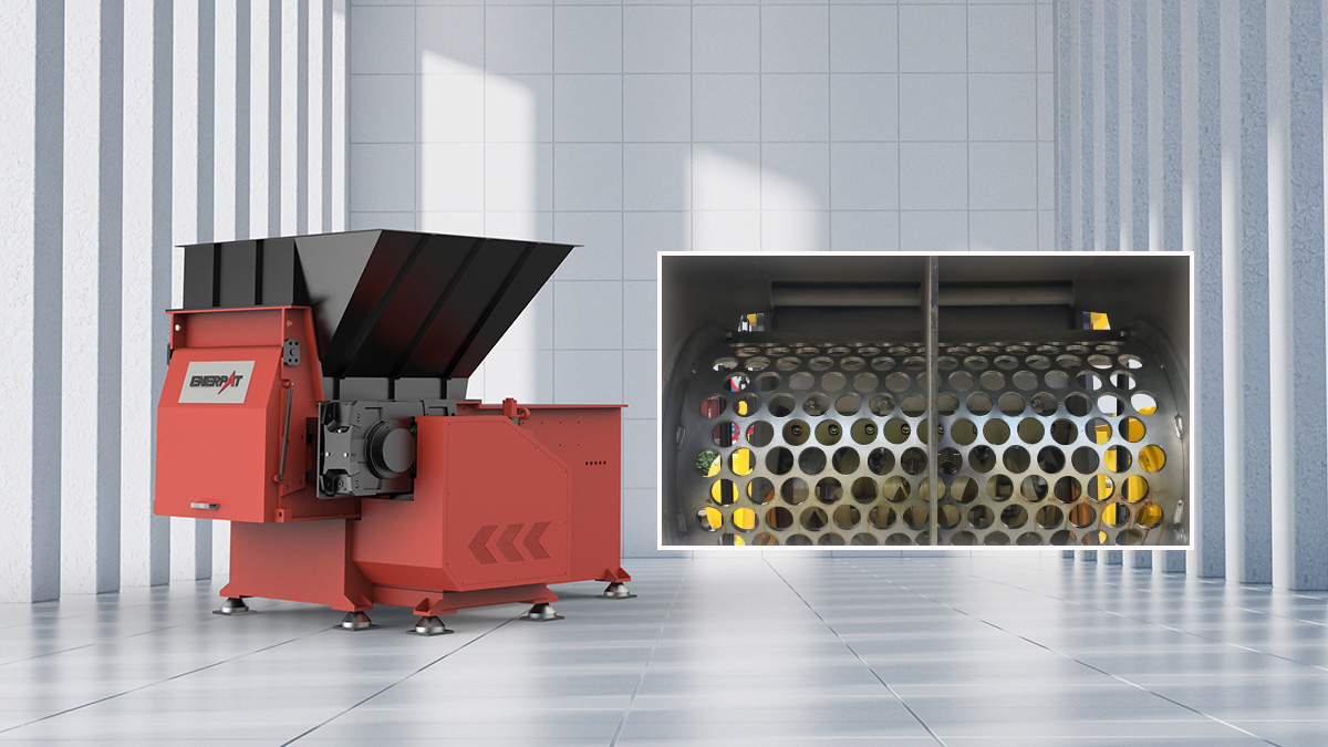 Trituradora de un solo rotor