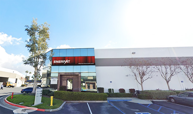 ENERPAT sala de exposici&oacute;n de EE. UU.