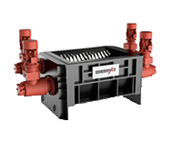 Trituradora de cuatro ejes