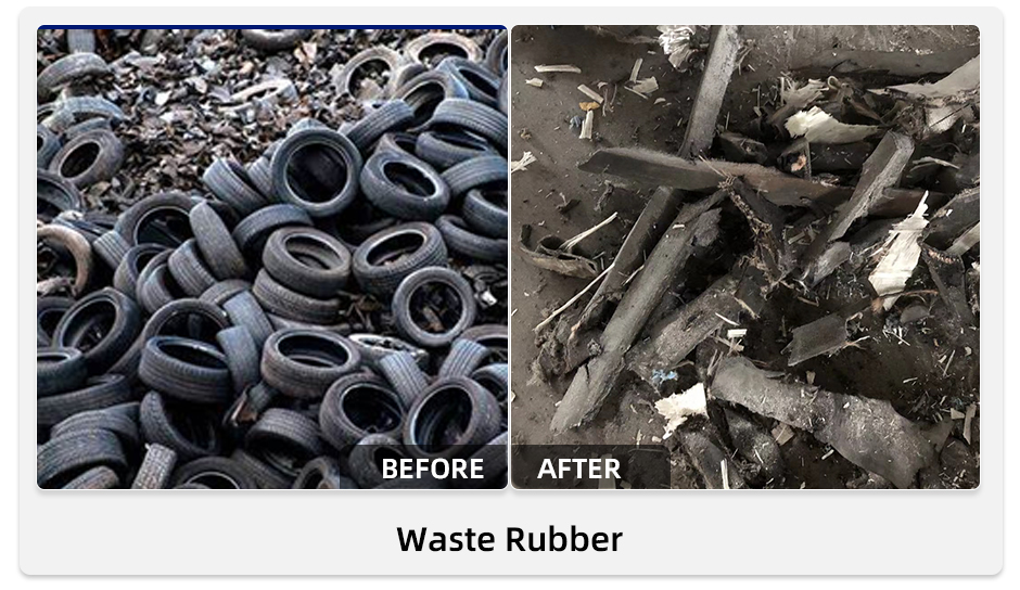 trituradora de doble eje